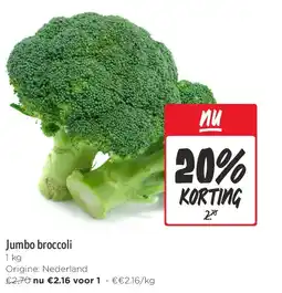 Jumbo Jumbo broccoli aanbieding