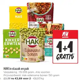 Jumbo HAK in stazak en pak aanbieding