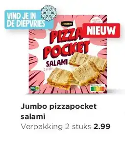 Jumbo Jumbo pizzapocket salami aanbieding