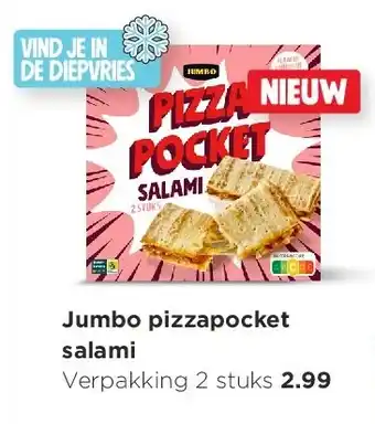 Jumbo Jumbo pizzapocket salami aanbieding