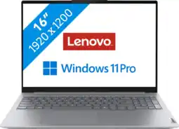 Coolblue Lenovo ThinkBook 16 G8 IRL - 21SH005LMB Azerty aanbieding