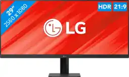 Coolblue LG UltraWide 29U511A-B aanbieding