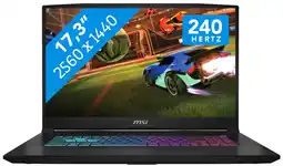 Coolblue MSI Katana 17 HX B14WFK-022BE Azerty aanbieding