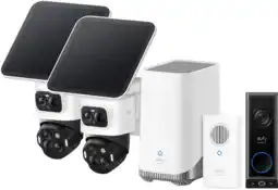 Coolblue EufyCam S4 Duo Pack + HomeBase 3 + Video Doorbell E340 + Chime aanbieding