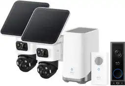 Coolblue EufyCam S4 Duo Pack + HomeBase 3 + Video Doorbell E340 + Chime aanbieding