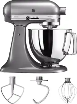 Coolblue KitchenAid Artisan Mixer 5KSM125 Contourzilver aanbieding