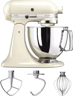 Coolblue KitchenAid Artisan Mixer 5KSM125 Amandelwit aanbieding