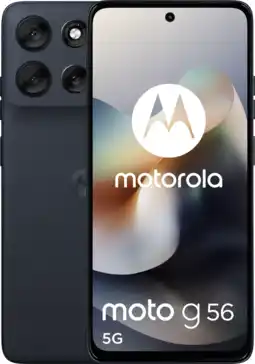 Coolblue Motorola Moto G56 256GB Zwart 5G aanbieding