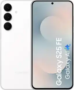 Coolblue Samsung Galaxy S25 FE 128GB Wit 5G aanbieding