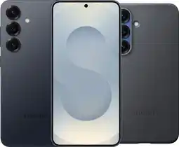 Coolblue Samsung Galaxy S25 512GB Grijs 5G + Samsung Kindsuit Back Cover Zwart aanbieding