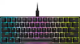 Coolblue Corsair K65 RGB Mini Mechanisch Gaming Toetsenbord Cherry MX Red Azerty aanbieding