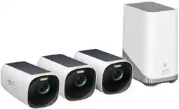 Coolblue EufyCam 3 3-pack + HomeBase 3 aanbieding