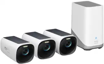 Coolblue EufyCam 3 3-pack + HomeBase 3 aanbieding