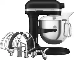 Coolblue KitchenAid Artisan Bowl-Lift 5KSM70SHXEBM Matzwart aanbieding