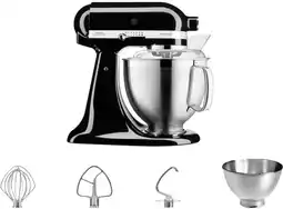 Coolblue KitchenAid 5KSM185PSEOB Onyx Zwart aanbieding