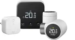 Coolblue Tado Slimme Thermostaat X startpakket + 2 radiatorknoppen aanbieding