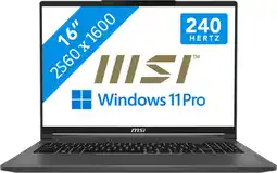 Coolblue MSI CreatorPro 16 AI Studio A1VJG-254BE Azerty aanbieding