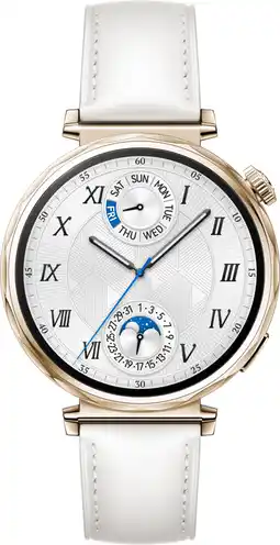 Coolblue Huawei Watch GT5 Goud/Wit 41mm aanbieding