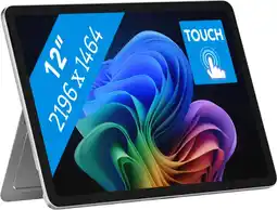 Coolblue Microsoft Surface Pro 12 Copilot+ PC Snapdragon X Plus / 16GB / 256 GB aanbieding