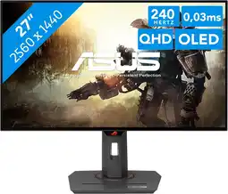 Coolblue ASUS ROG Strix OLED XG27AQDMG aanbieding