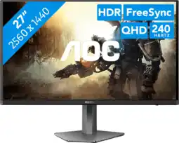 Coolblue AOC AG276QZD2 aanbieding