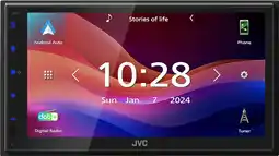 Coolblue JVC KW-M695DBW Noir aanbieding