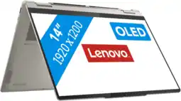 Coolblue Lenovo Yoga 7 2-en-1 OLED Copilot+ PC 14AKP10 83JR005QMB AZERTY aanbieding