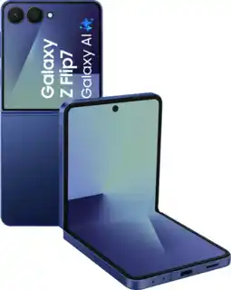 Coolblue Samsung Galaxy Z Flip 7 256 Go Bleu 5G aanbieding