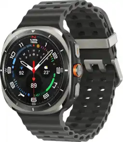 Coolblue Samsung Galaxy Watch Ultra (2025) 4G Argent Titane 47 mm aanbieding