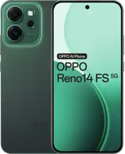 Coolblue OPPO Reno 14 FS 512 Go Vert 5G aanbieding