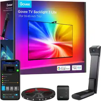 Coolblue Govee TV Backlight 3 Lite pour TV de 55 à 65 Pouces aanbieding