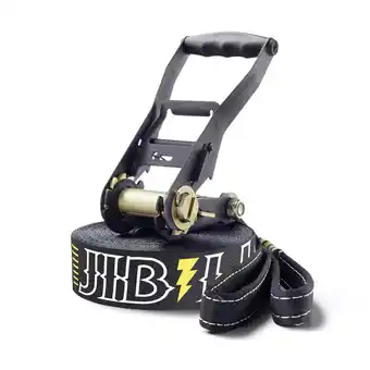 Decathlon Slackline JIBLINE met boombescherming - Slacklining - Zwart aanbieding