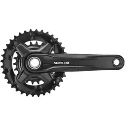 Decathlon Dubbel crankstel Shimano Acera FC-MT210-2 9V aanbieding