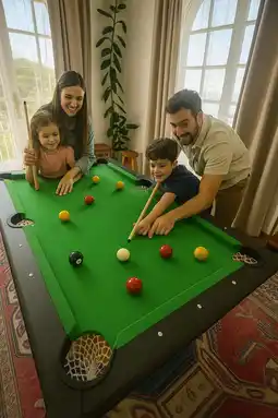 Decathlon Biljarttafel van de nieuwe generatie – Compact, elegant, klaar in 1 minuut aanbieding