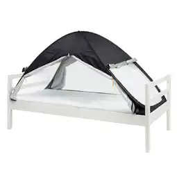 Decathlon Luxe Bedtent Klamboe - Pop Up - 200x90cm - Zwart aanbieding
