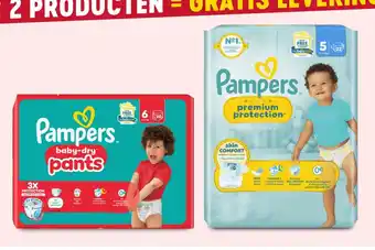 Delhaize Pampers aanbieding