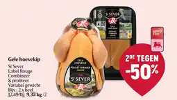 Delhaize Gele hoevekip aanbieding