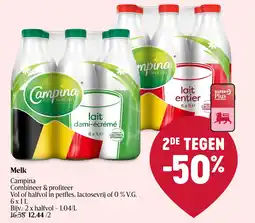 Delhaize Melk aanbieding