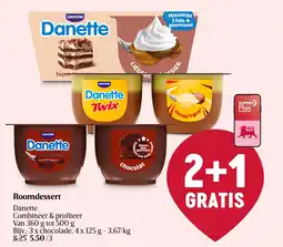 Delhaize Roomdessert aanbieding