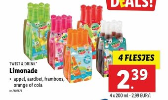Lidl Limonade aanbieding