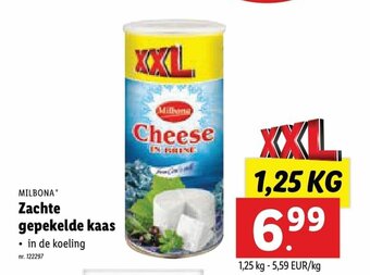 Lidl Zachte gepekelde kaas aanbieding