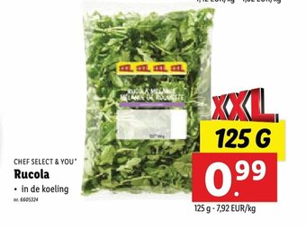 Lidl Rucola 125g aanbieding