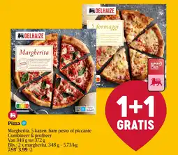 Delhaize Pizza aanbieding