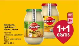 Delhaize Pauwels Mayonaise, traditioneel of met citroen aanbieding