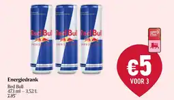 Delhaize Red Bull Energiedrank aanbieding