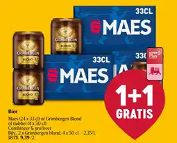 Delhaize Maes Bier aanbieding