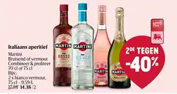 Delhaize Martini Italiaans Aperitief aanbieding