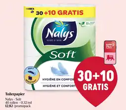 Delhaize Nalys Toiletpapier aanbieding
