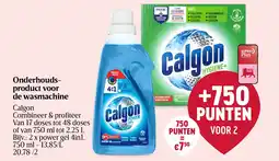 Delhaize Calgon Onderhouds product voor de Wasmachine aanbieding