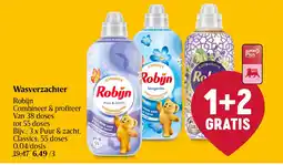 Delhaize Robijn Wasverzachter aanbieding